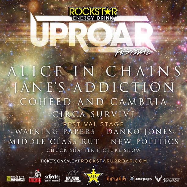 Danko Jones confirmed for Rockstar Energy Drink Uproar Festival 2013